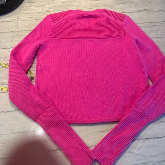 Isabel Marant Etoile Pink Cotton/Wool sweater with extra long sleeves - Picture 4 of 8